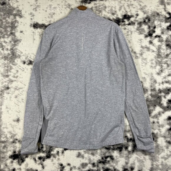 Nike Therma Sphere Element Jacket Mens Size Small Gray 1/4 Zip - Picture 2 of 12